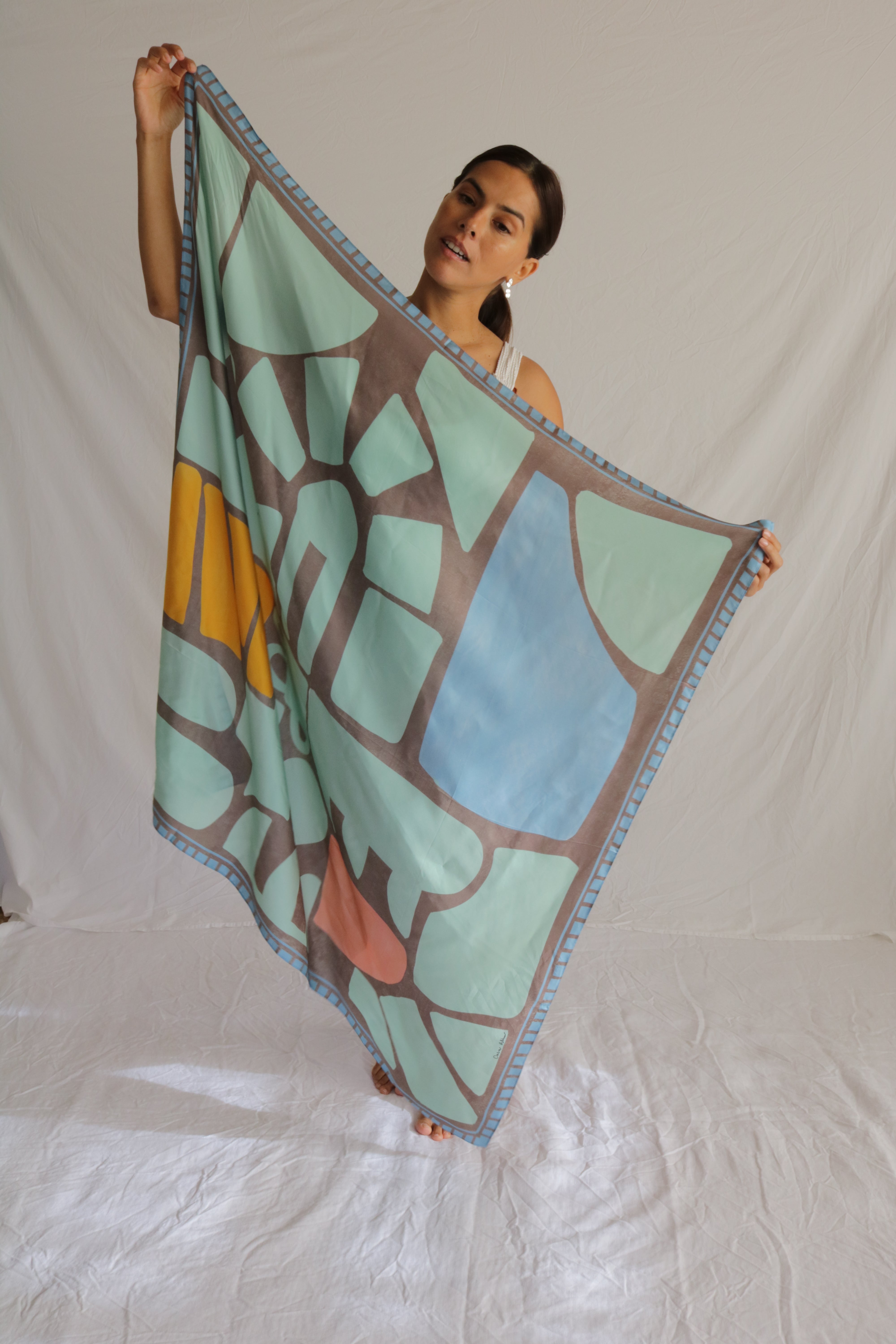 Pañuelo Seda Casa Alba