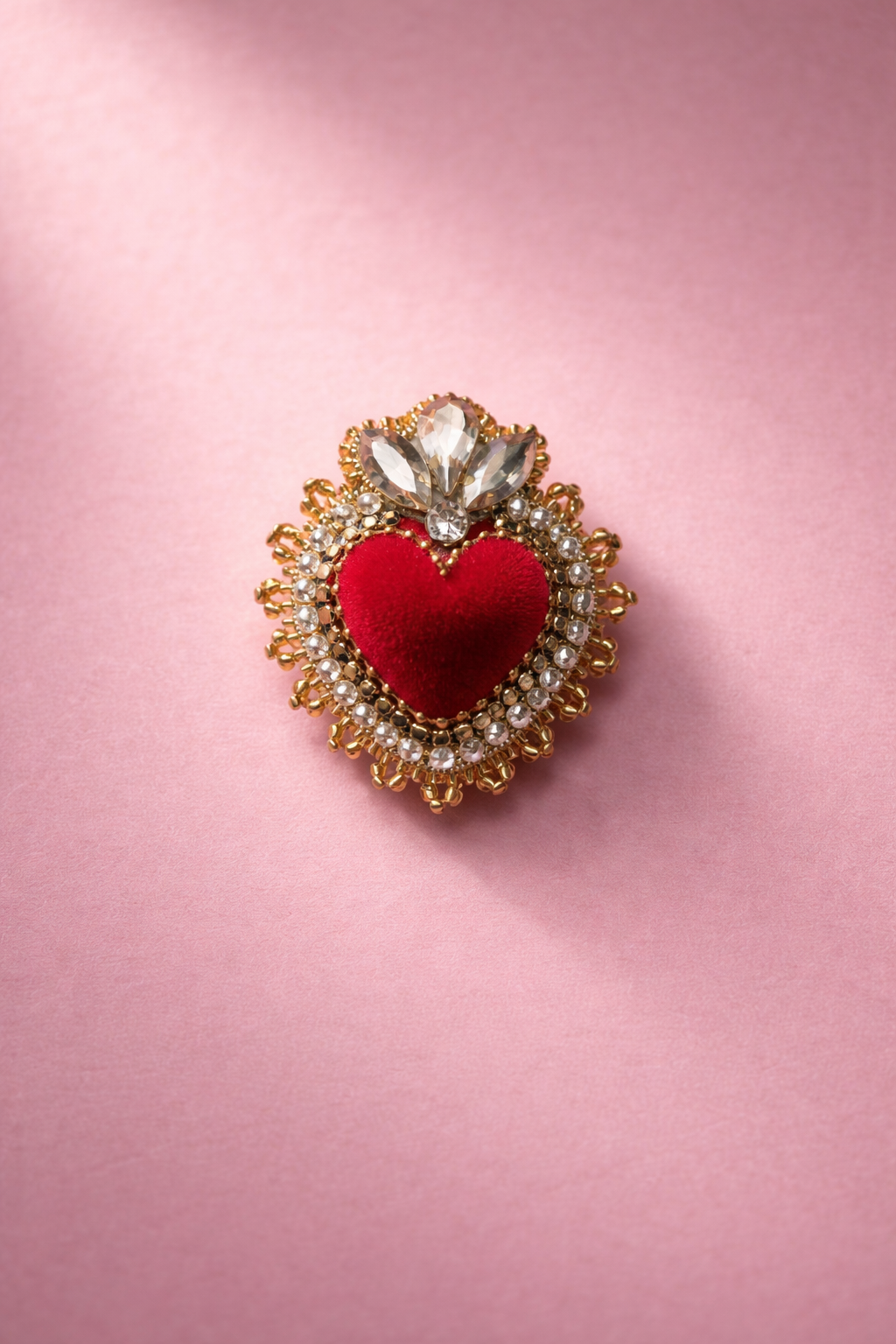 Mini Corazón Perlado