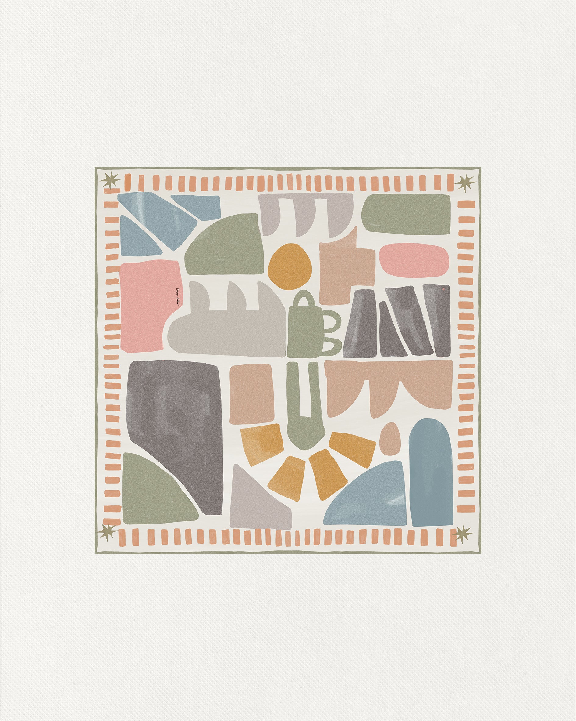 Pañuelo Seda Casa Alba